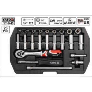 TRUSA TUBULARE SI ANTRENOR 1/4" 23 BUC