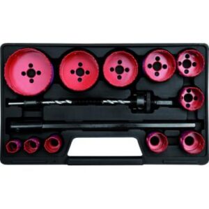 SET UNIVERSAL CAROTE 15BUC 19-76MM