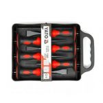YT-4710 SET DALTI SI PUNCTATORI CU MANER PROTECTIE 6 BUCATI