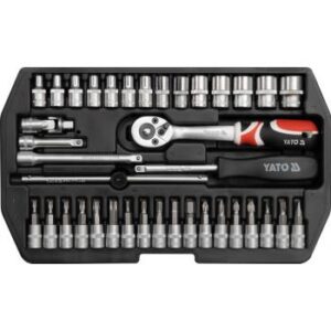 Mini trusa de scule Yato de 1/4" 38 piese
