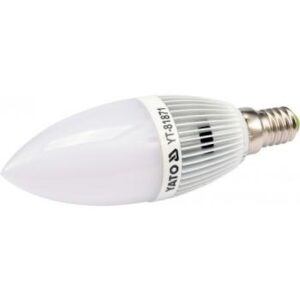 YT-81871 Bec YATO LED C37 E14 230V 3W 160LM WW