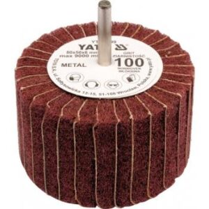 PERIE ABRZ.CIRC.CU TIJA 80X50X6MM,GR.150